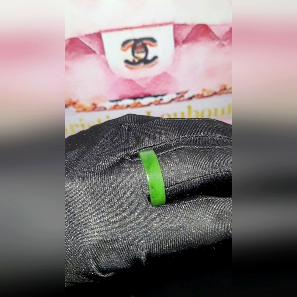 GENUINE JADE BAND RING UNISEX NEW💠